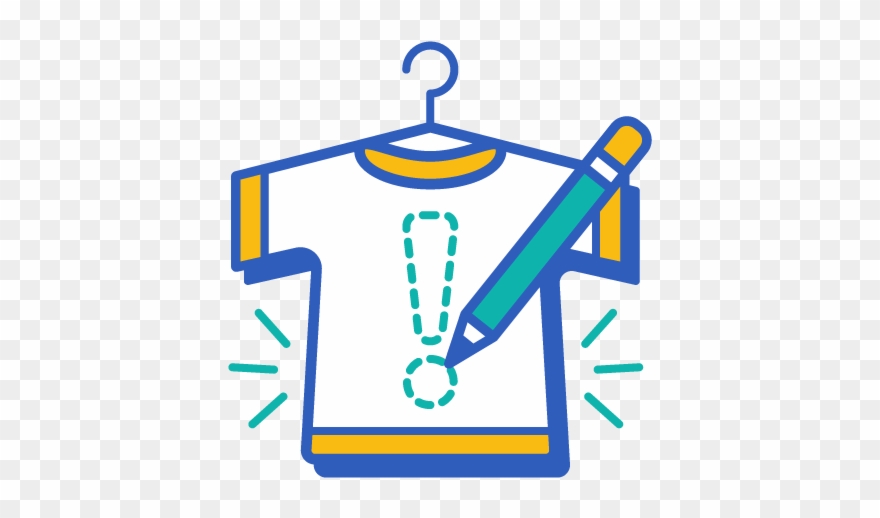 Sketch Your Brightest Idea For A T-shirt Clipart