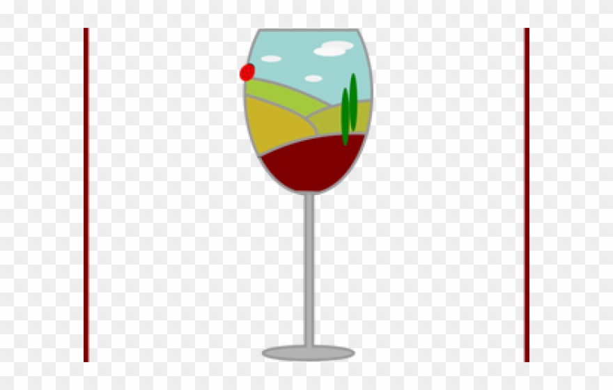 Boose Clipart Wine Glass Outline - Glass - Png Download