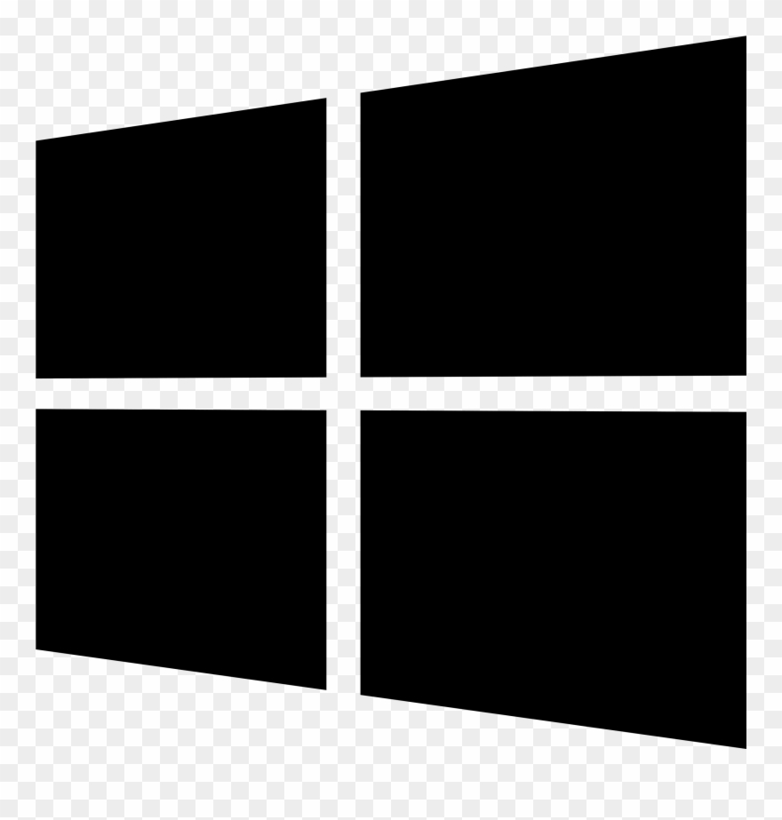 Other Windows Icon Png Images - Windows Icon Black And White Clipart