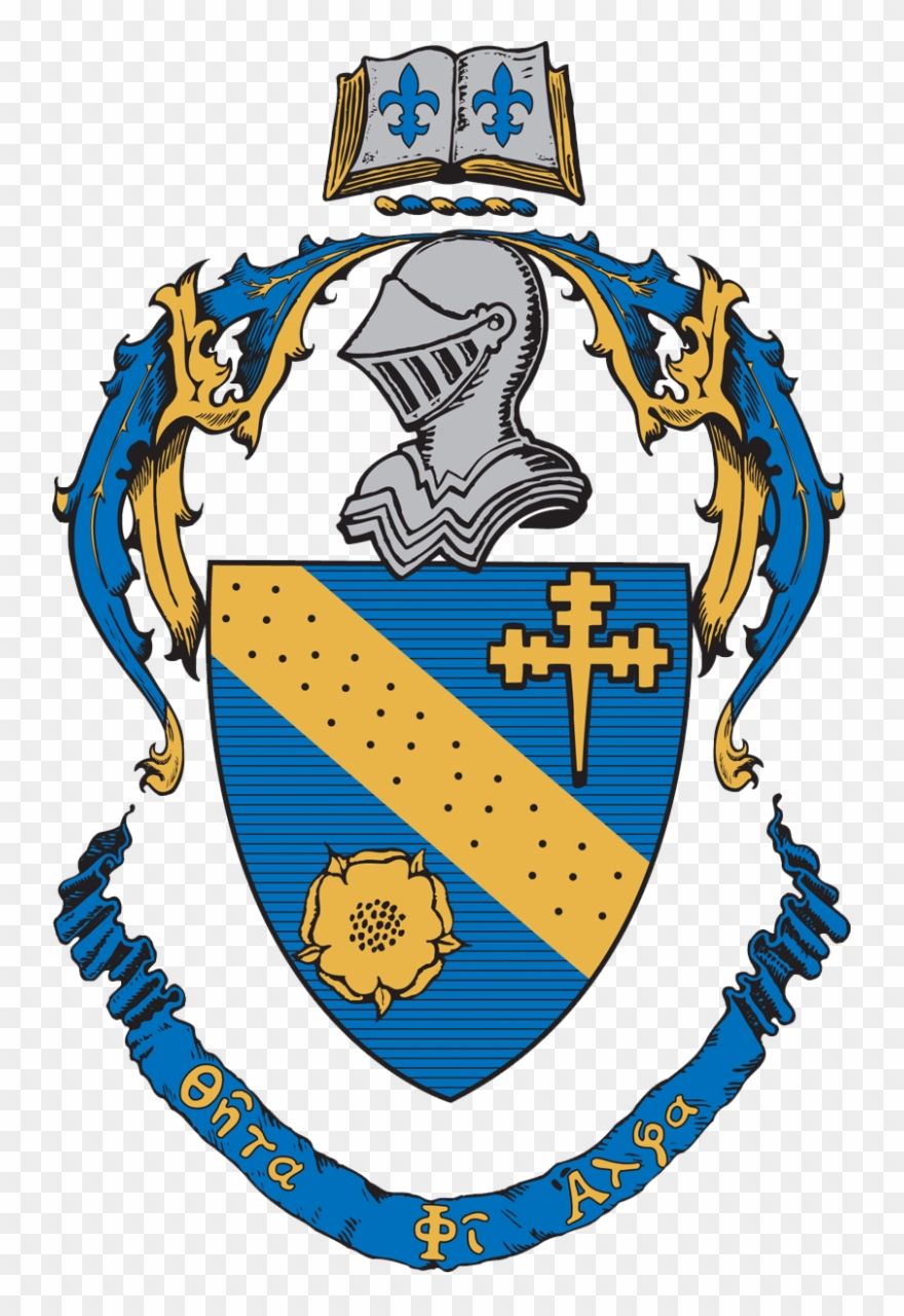 Contact Us - Theta Phi Alpha Crest Clipart