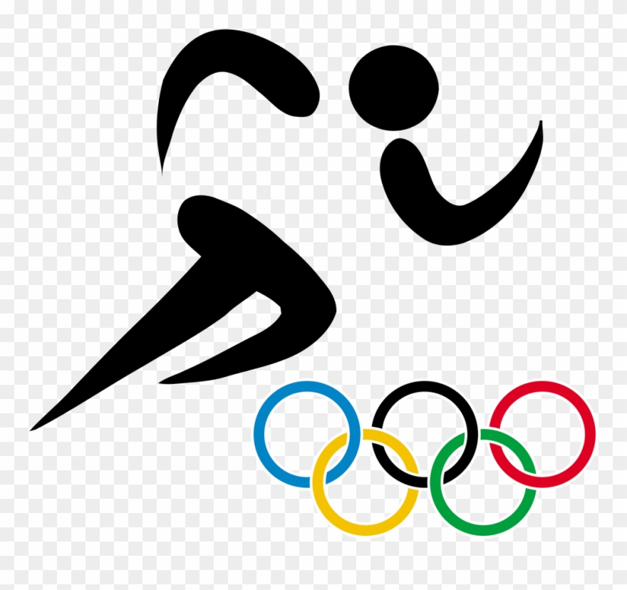 Olympic Athletics - Ancient Greek Olympic Flag Clipart