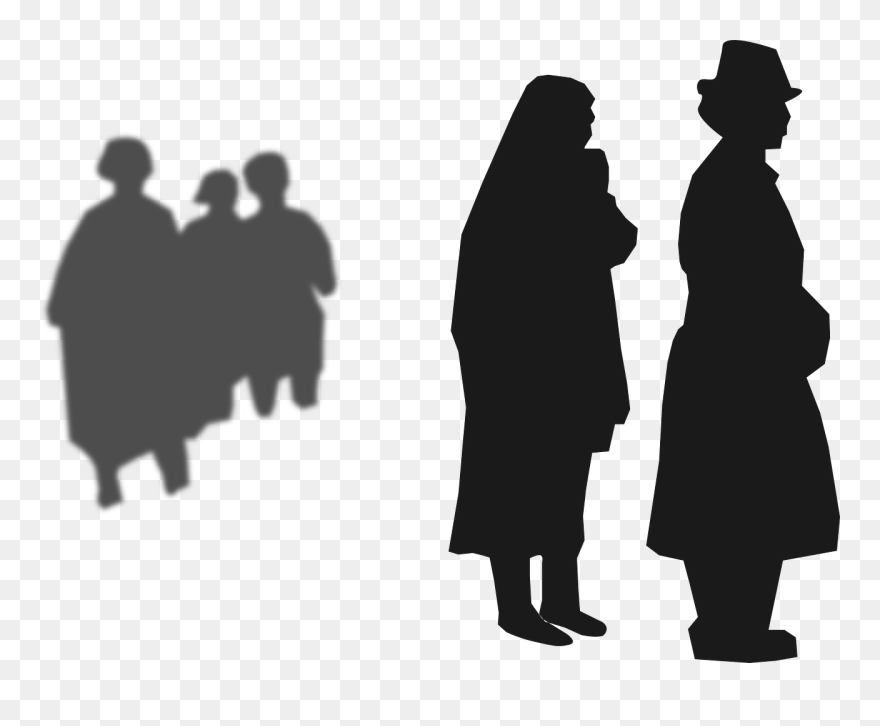 Vector People 8, Buy Clip Art - Funeral People Png Transparent Png