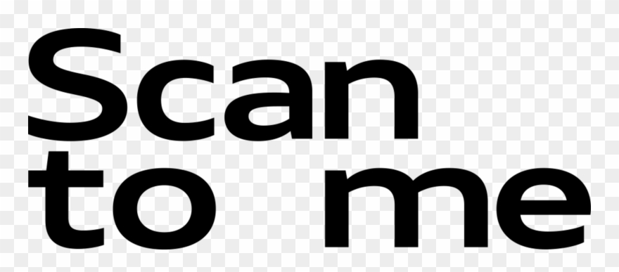 Medium Scan To Me Schwarz - Basecamp Classic Clipart