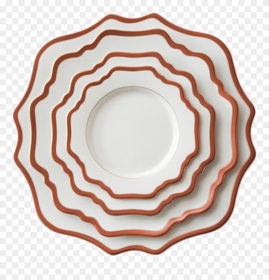 China Plate Set Porcelain, China Plate Set Porcelain - Wedding Plate Charger Clipart