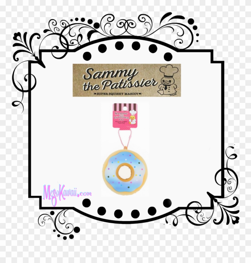 Sammy The Patissier Colorful Donuts Squishy - Tim Holtz Stamper's Anonymous Collection Stamp & Clipart