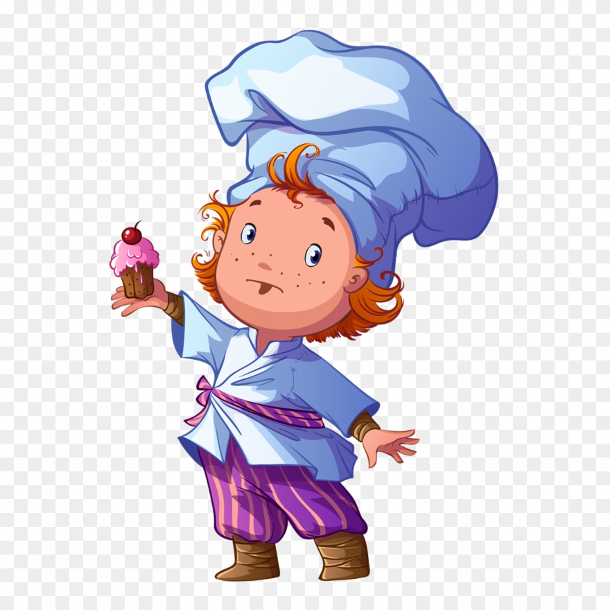 Personnages, Illustration, Individu, Personne, Gens - Kinder Clipart Kochen - Png Download