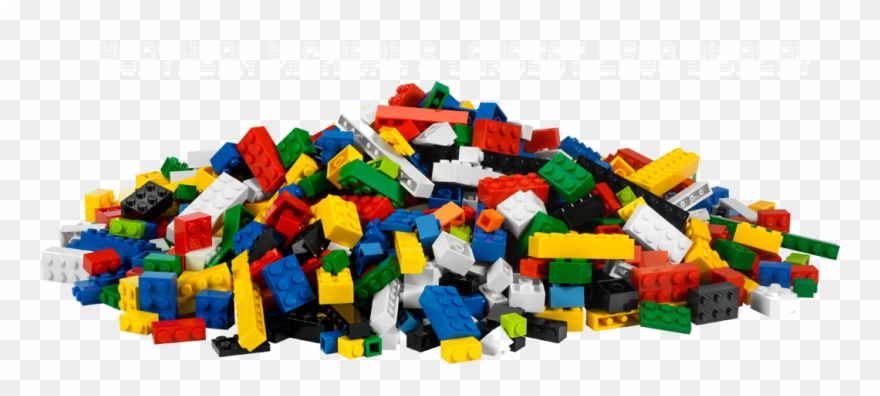 Never Miss A Moment - Pile Of Lego Bricks Clipart