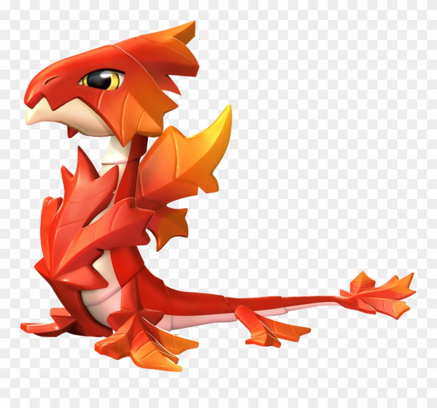 Maple Leaf Dragon - Dragon Mania Maple Leaf Dragon Clipart