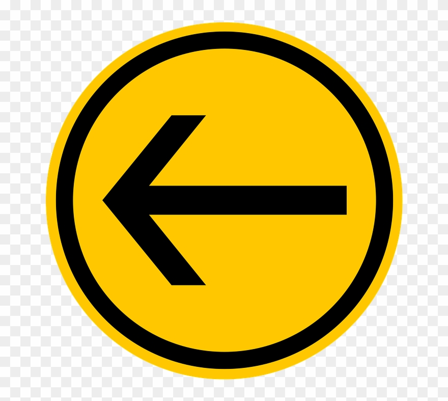 Back-arrow Icons - Yellow Back Button Png Clipart