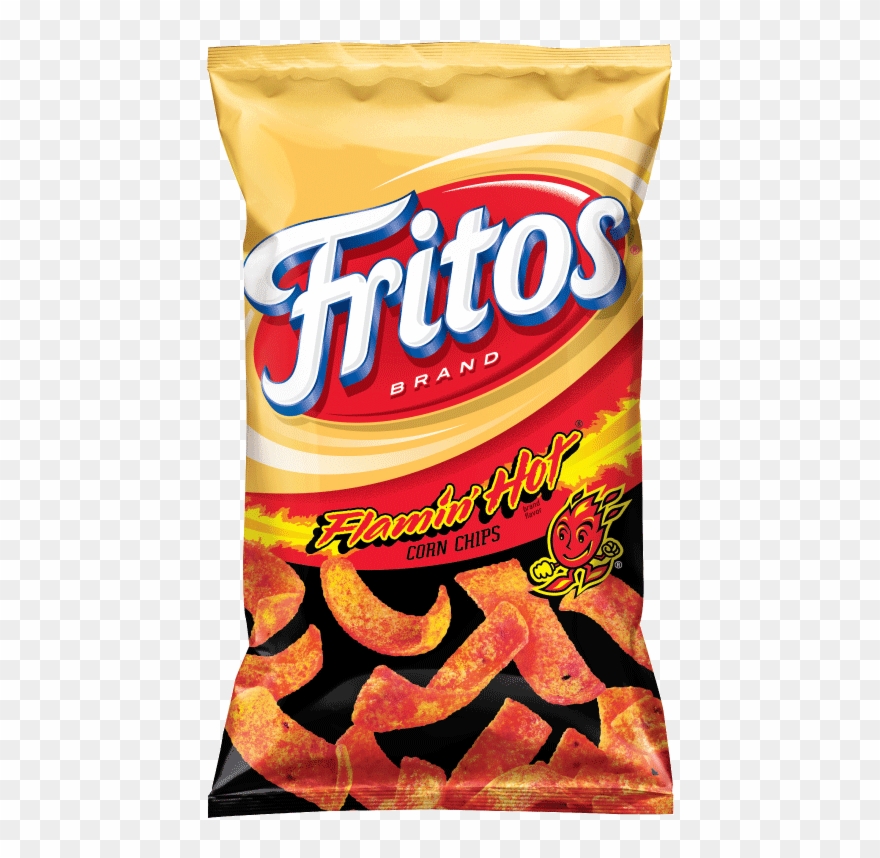 Fritos® Flamin' Hot® Flavored Corn Chips - Fritos Flamin Hot Corn Chips - 9.25 Oz Bag Clipart