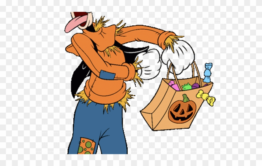 Frankenstein Clipart Disney - Disney Cartoons Halloween Goofy - Png Download