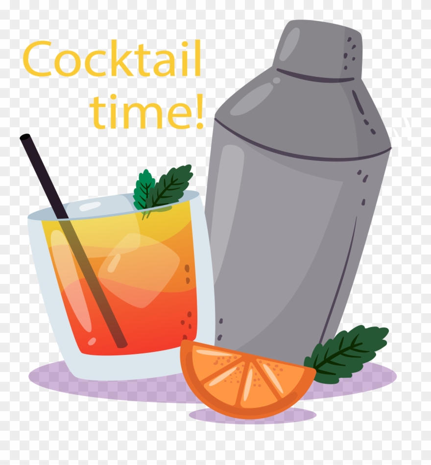 Cream Orange Cocktail Drink Frozen Fruit Insulation - Juice Clipart