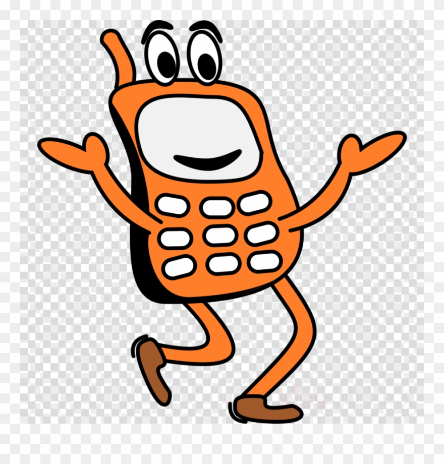 Mobile Phone Clip Arts Clipart Iphone Blackberry Classic - Telephone Cartoon Clip Art - Png Download