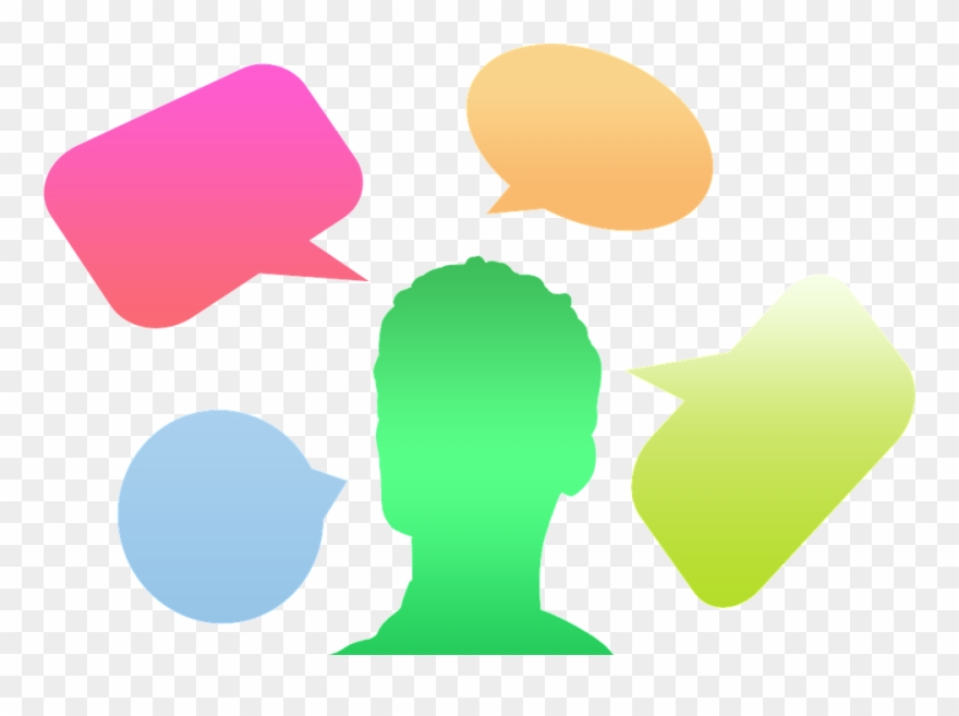 Think Cloud Cliparts 21, Buy Clip Art - Head With Thought Bubble - Png Download