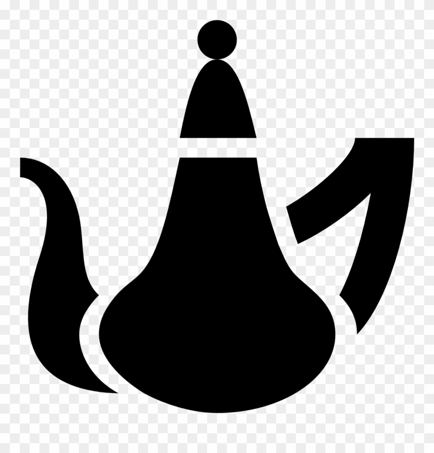 The Kettle Icon Looks Like A Large Bowl With A Narrow - Icon Clipart