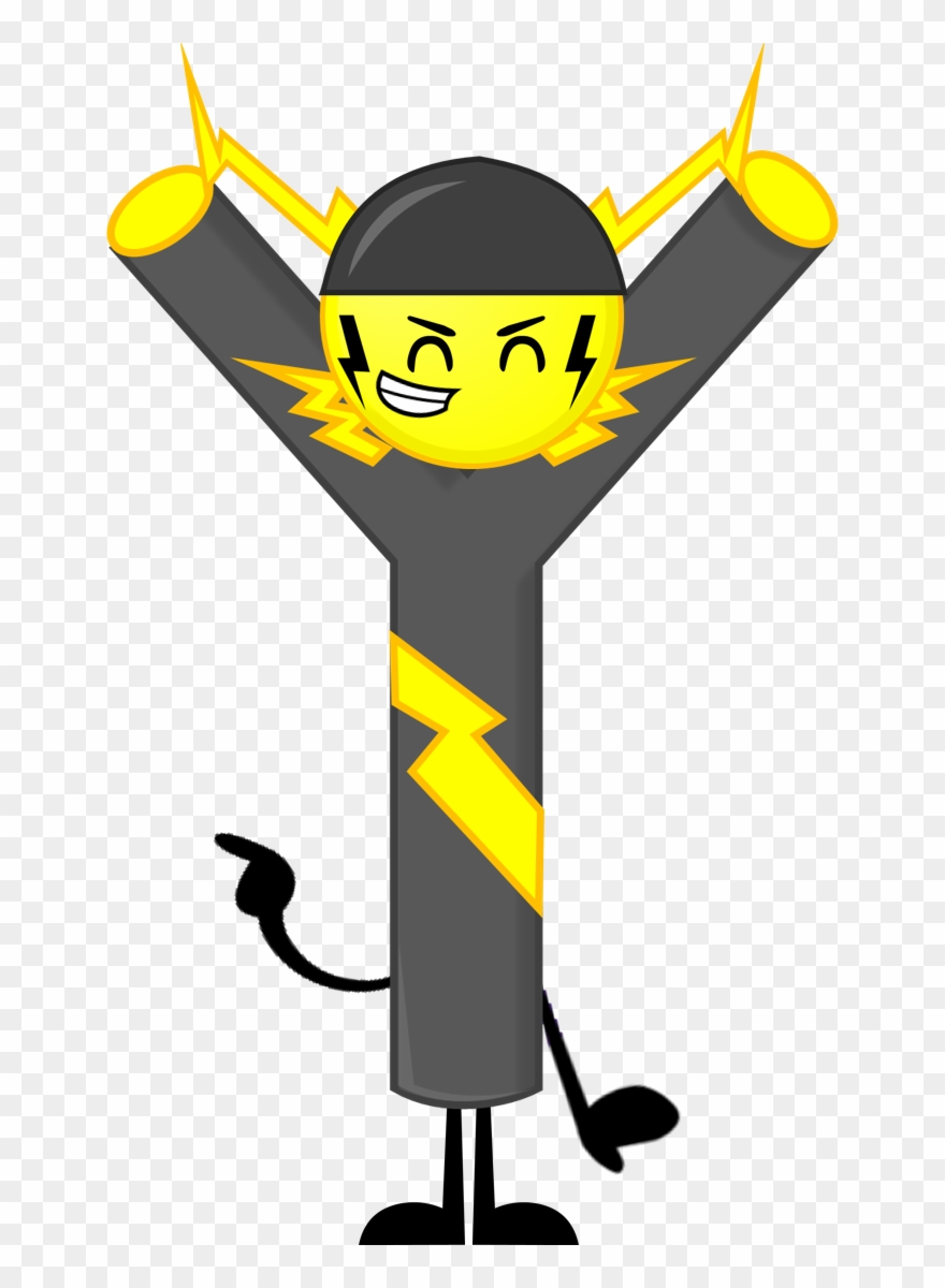 Electric Slingshot Pose - Object Overblast Clipart