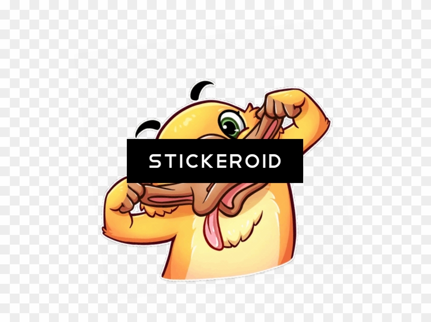 Стикер Утконос Купер - Duck Clipart