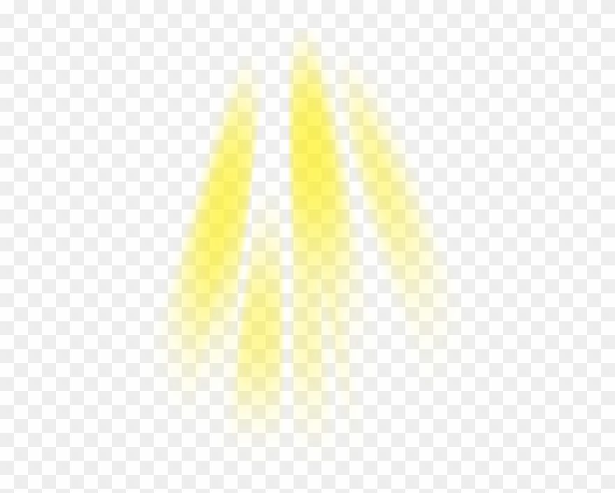 Yellow Sunlight Beam Effect - Effect For Photoshop Png Clipart
