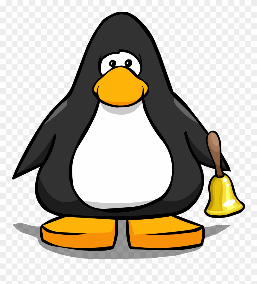 Flower Basket From A Player Card - Penguin With Top Hat Clipart