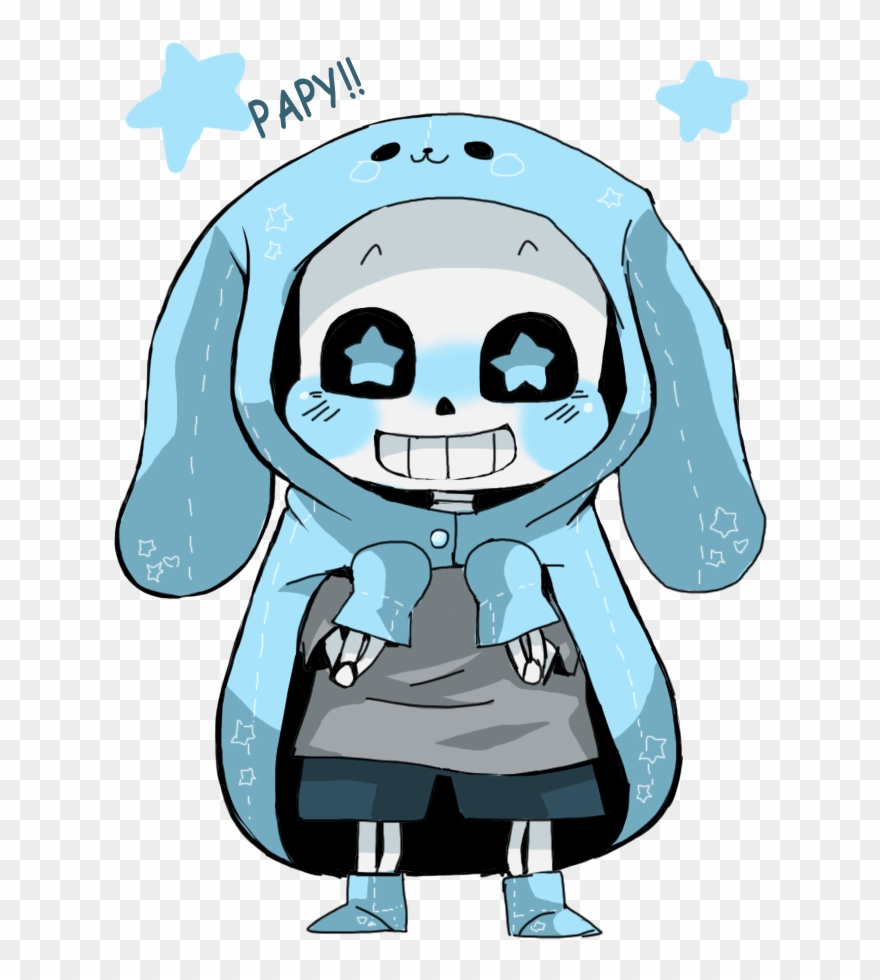 Undertale Fanart, Undertale Comic, Underswap, Good - Kawaii Blueberry Sans Cute Clipart