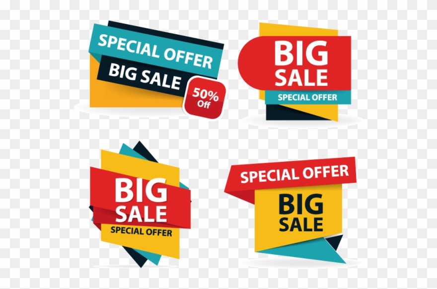 Image Transparent Sale Banner Offer Discount - Sale Poster Clipart