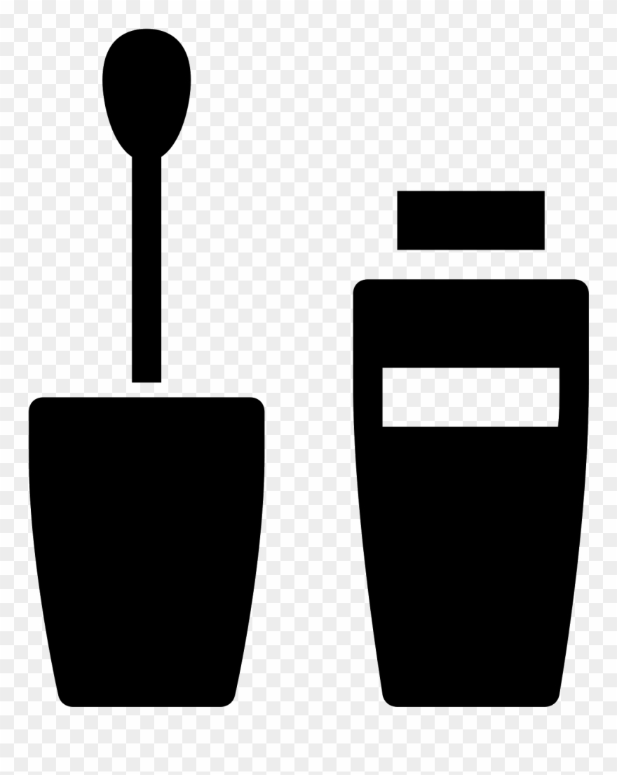 Lip Gloss Filled Icon - Mascara Clipart