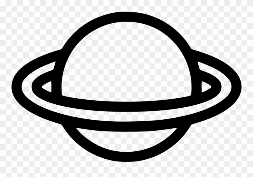 Png Icon Free Download - Planet Symbol Png Clipart