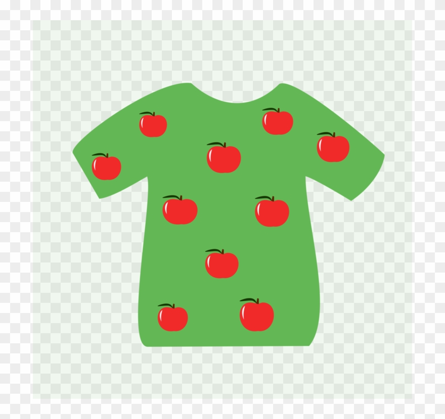 All Photo Png Clipart - Shirt With Apples Transparent Png