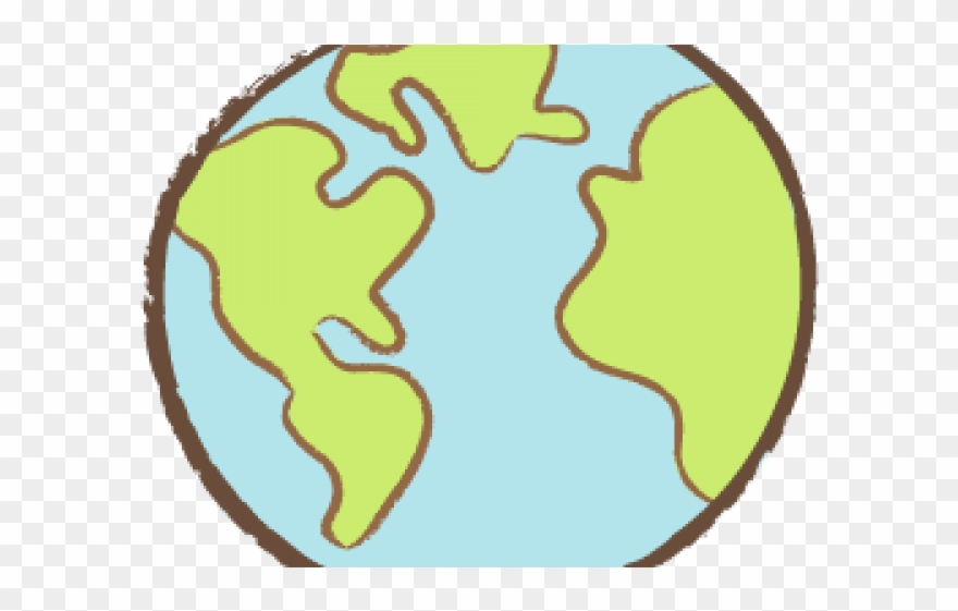 Globe Clipart Cute - Bumi Png Transparent Png