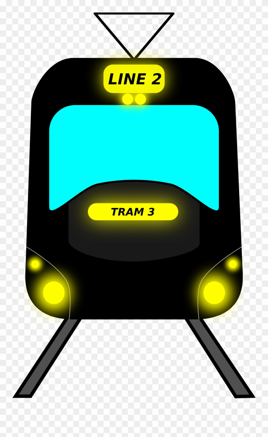 Big Image - Trolley Clipart