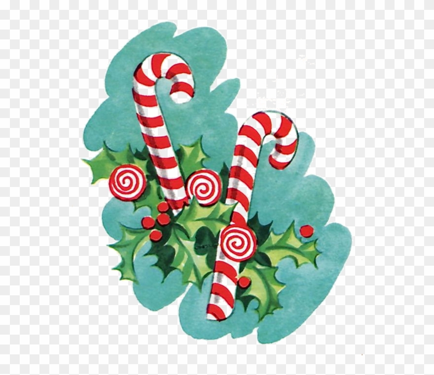 You Will Be Able To Find Each Month's "bite" There - Candy Cane Clipart