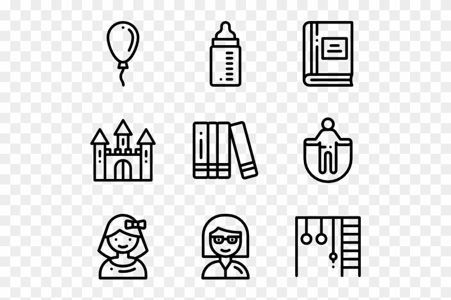Kindergarten - Icon Clipart