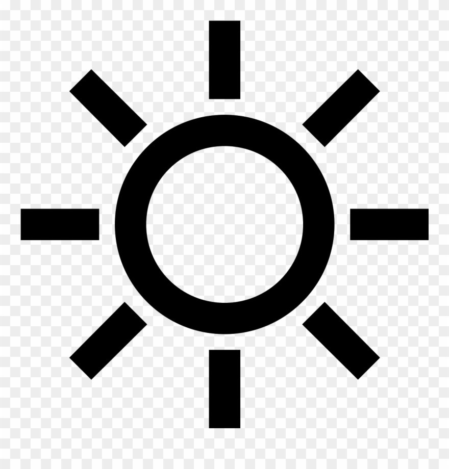 Sun Icon - Icon Clipart