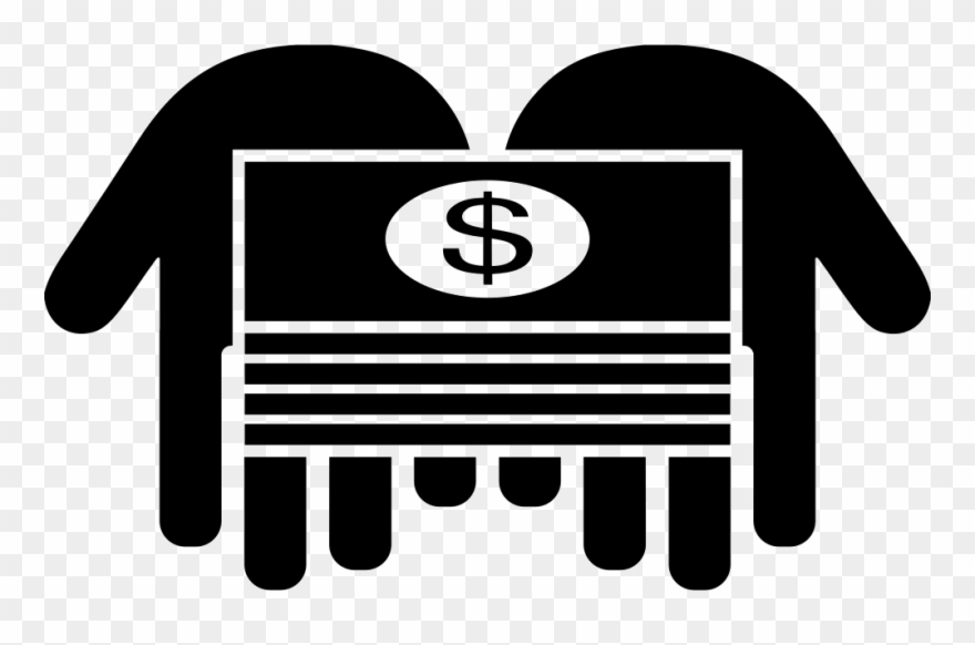 Stack Of Dollars On Two Hands Comments - Loan Clipart