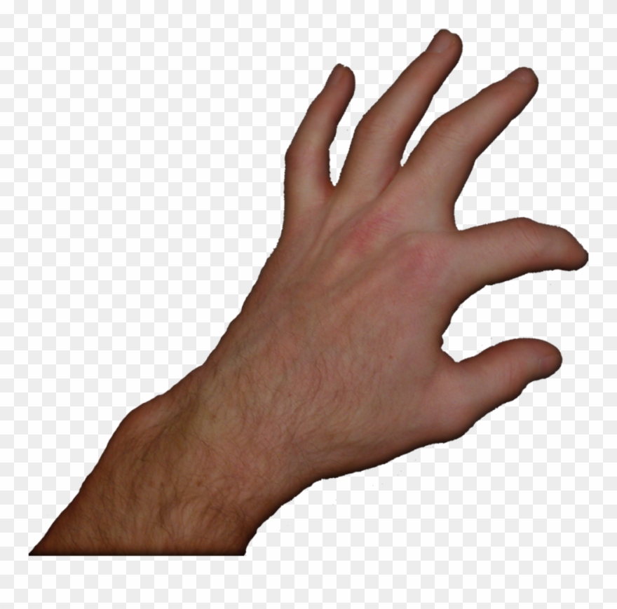 Skin Clipart Two Hand Print - Pinching Hand Png Transparent Png