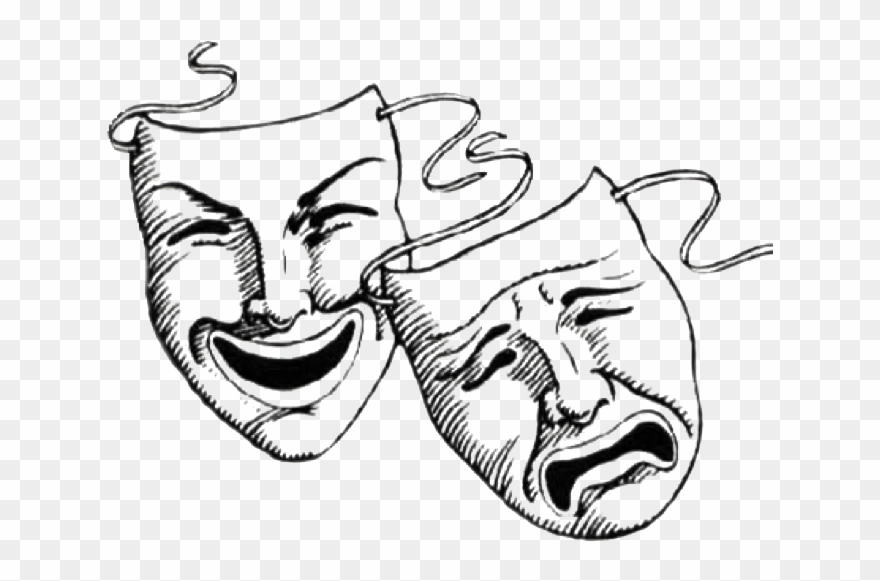 Bo Burnham - “ - Laugh Now Cry Later Masks Tattoo Clipart