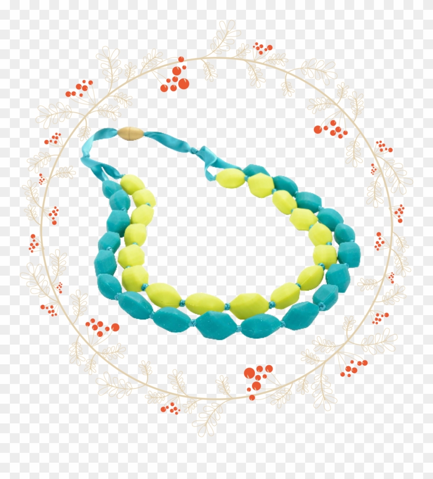 H - Chewbeads Astor Necklace - Chartreuse By Chewbeads Clipart