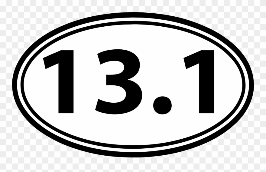 Eu35 - Personalisierter Marathon-läufer 13,1 Meilen Ornament Clipart