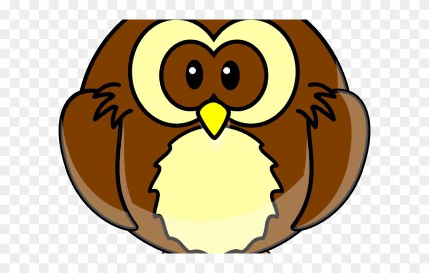Owl Clipart Circle - Nocturnal Animals Clip Art - Png Download