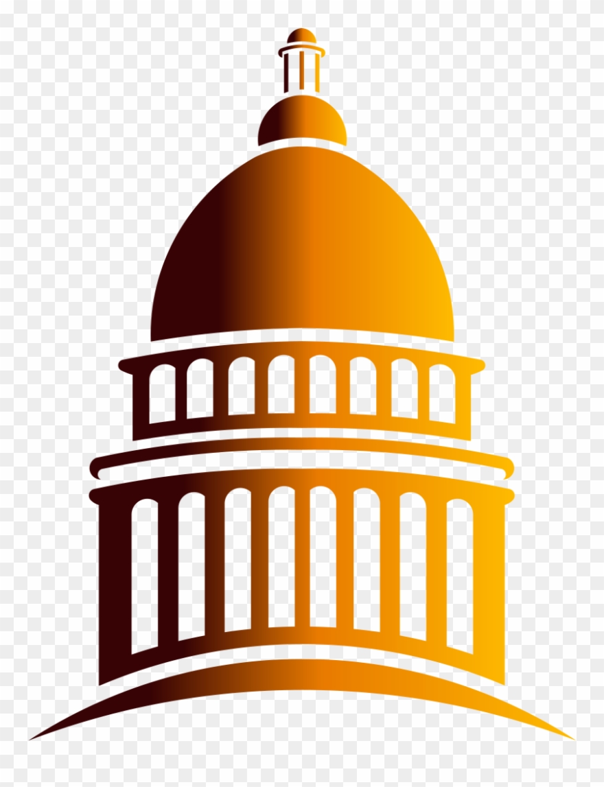 Federal Solar Tax Credit - Capitol Building Easy Drawing Clipart