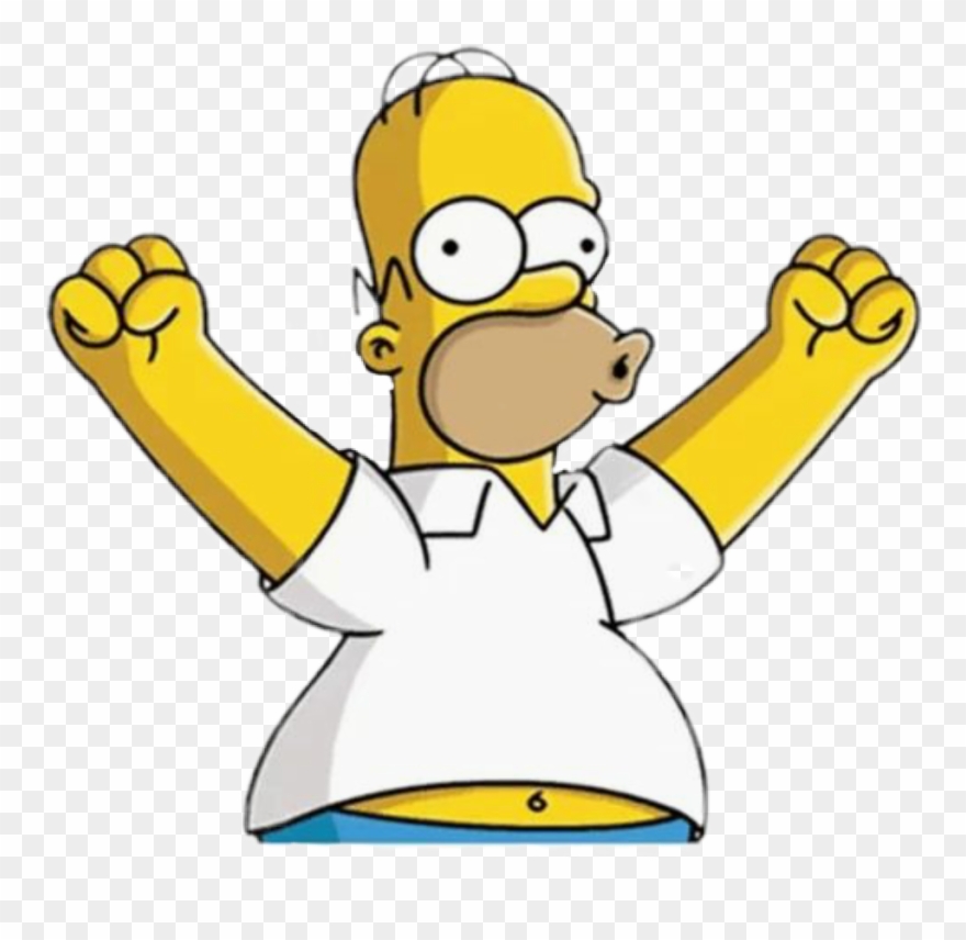 Los Simpson Homero @xcataisix Homero Simpson Stickers - Homer Simpson Clipart