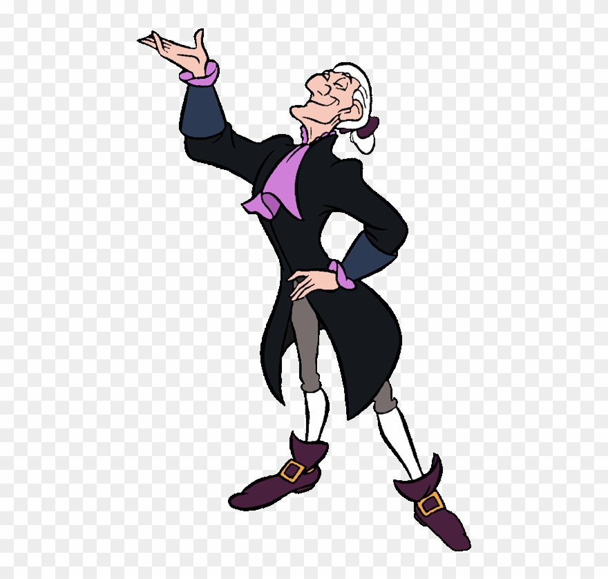 Eric Grimsby Max And Chef Louis Clip Art Disney Clip - Little Mermaid Characters Grimsby - Png Download