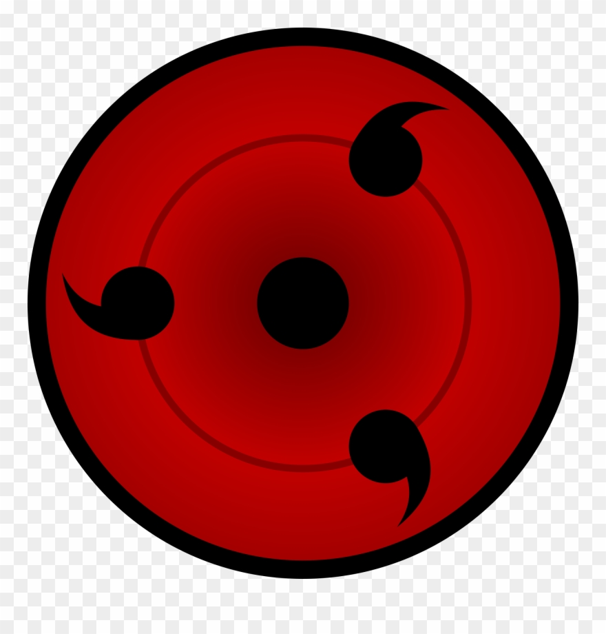 Ares' Wheel Eye - Sharingan Svg Clipart