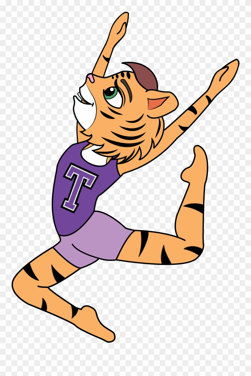 Deer Leap - Cartoon Clipart