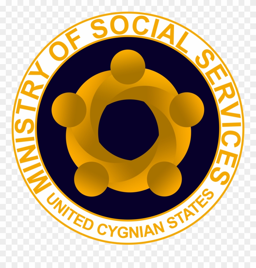 Seal Of The Cygnian Ministry Of Social Services - Karate Clipart