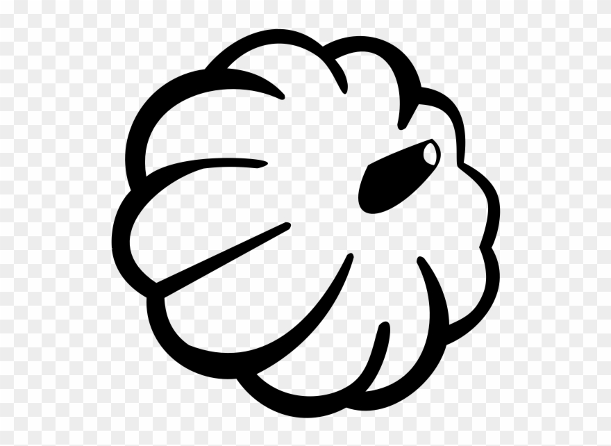 Acorn Squash Rubber Stamp - Pattern Clipart