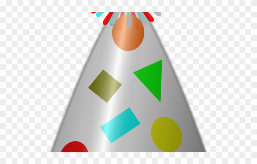 Birthday Hat Clipart Pdf - Chapeau De Fête Png Transparent Png