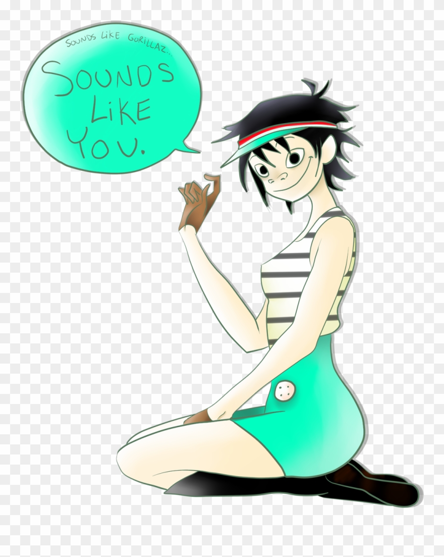 “ Noodle Was So Cute In That Pandora Advert - Cartoon Clipart