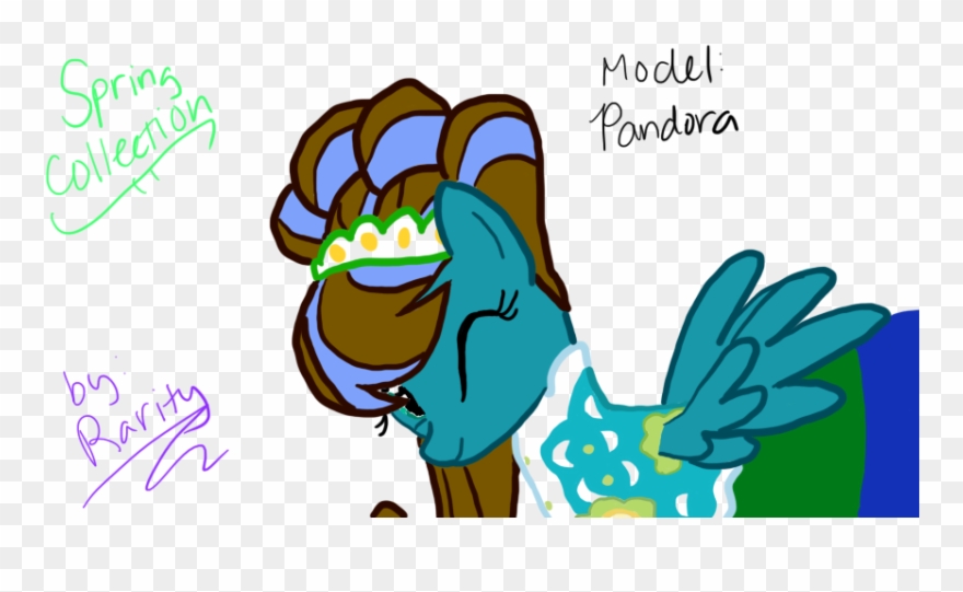 Pandora As A Model - Model Clipart