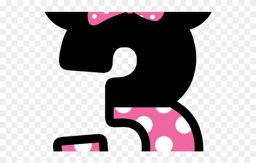 Lipstick Clipart Minnie Mouse - Happy 3rd Birthday Minnie Mouse - Png Download
